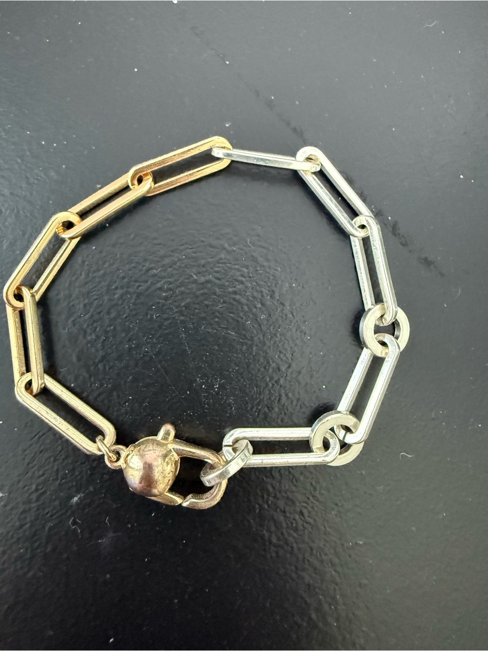Jenny Bird Andi Paper clip bracelet $138 MSRP - Picture 4 of 5